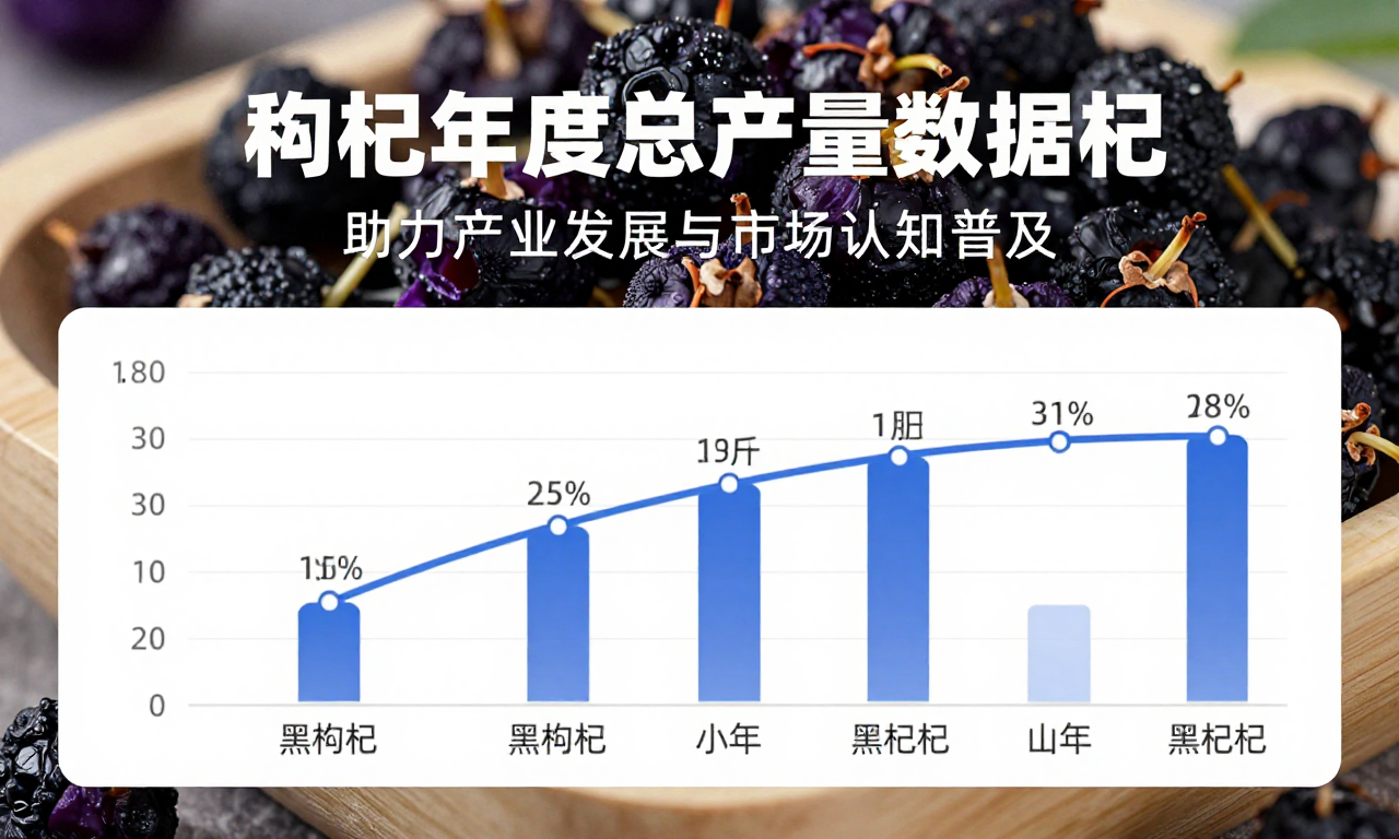 黑枸杞年度总产量统计数据发布 助力产业发展与市场认知普及