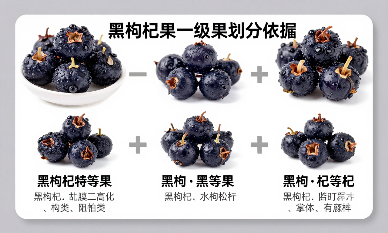 黑枸杞特等果一级果划分依据的科普解读与相关知识分享