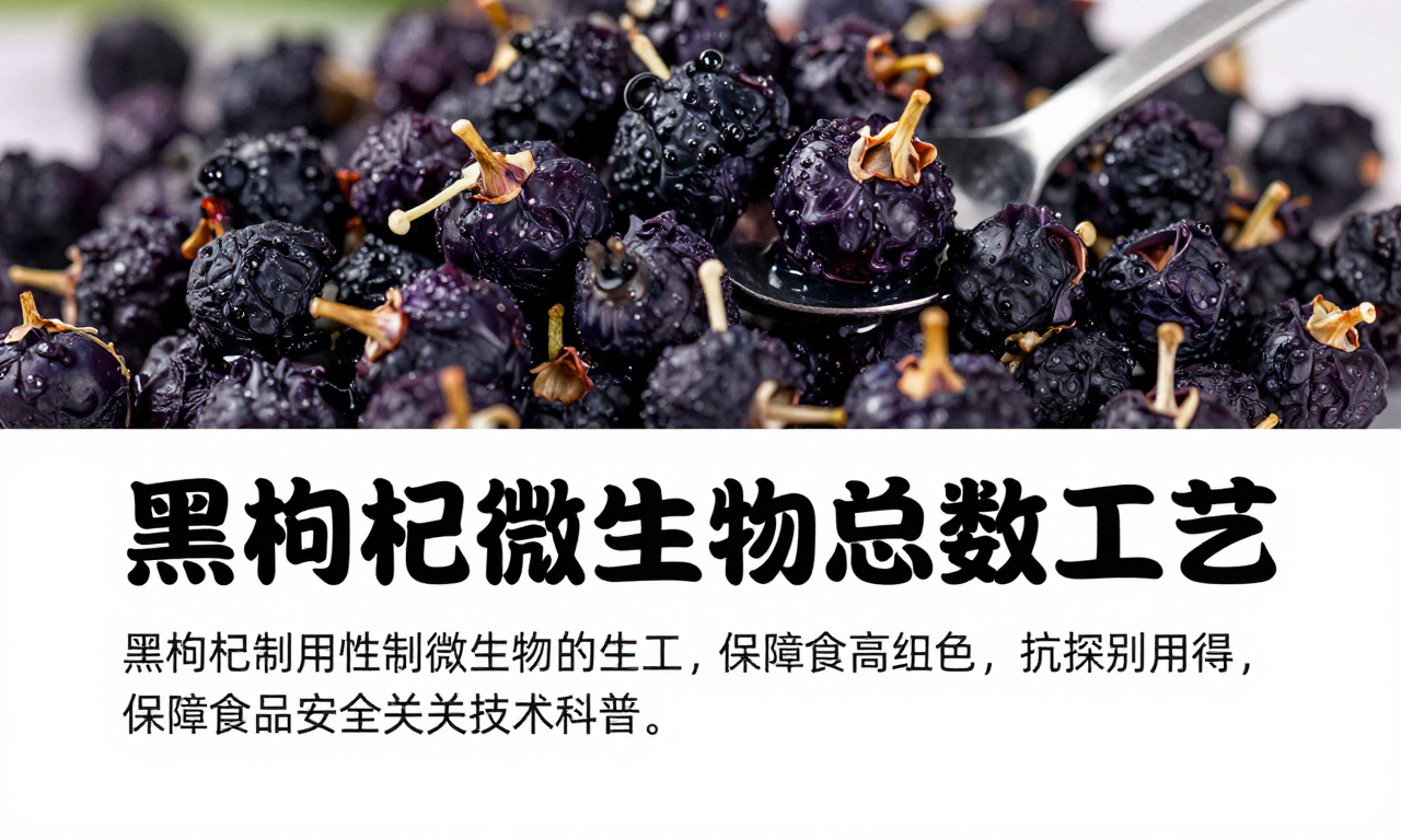 黑枸杞加工控制微生物总数工艺 保障食品安全的关键技术科普