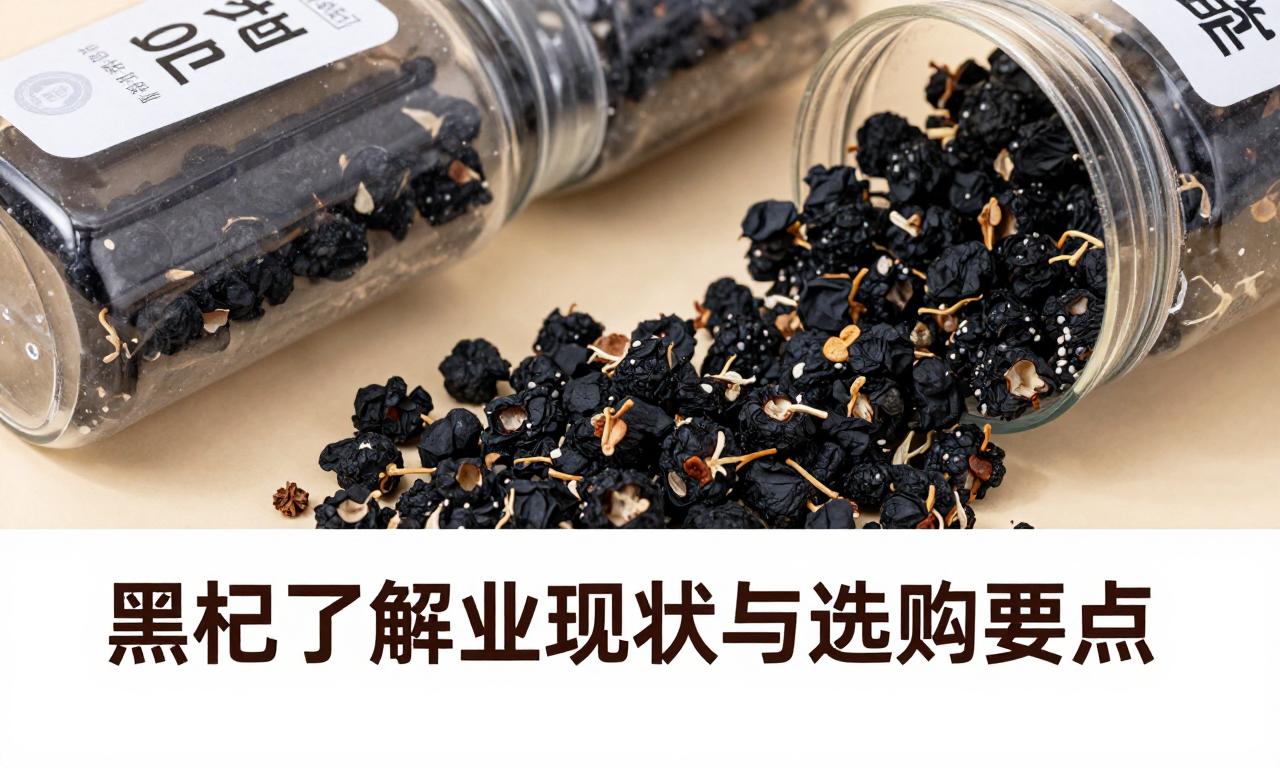 黑枸杞大包装散装黑枸杞市场资讯 带你了解产业现状与选购要点