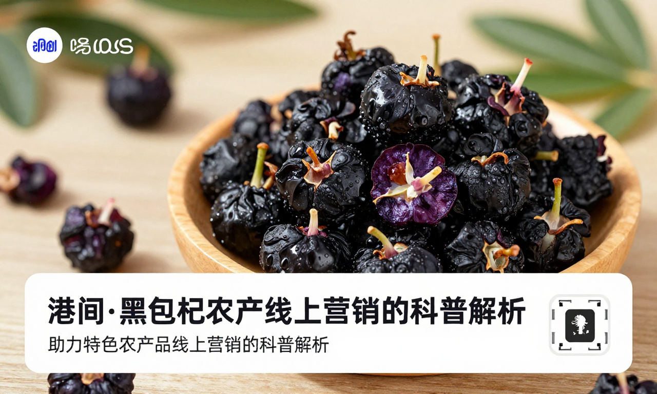 黑枸杞产地直播间运营产业案例：助力特色农产品线上营销的科普解析