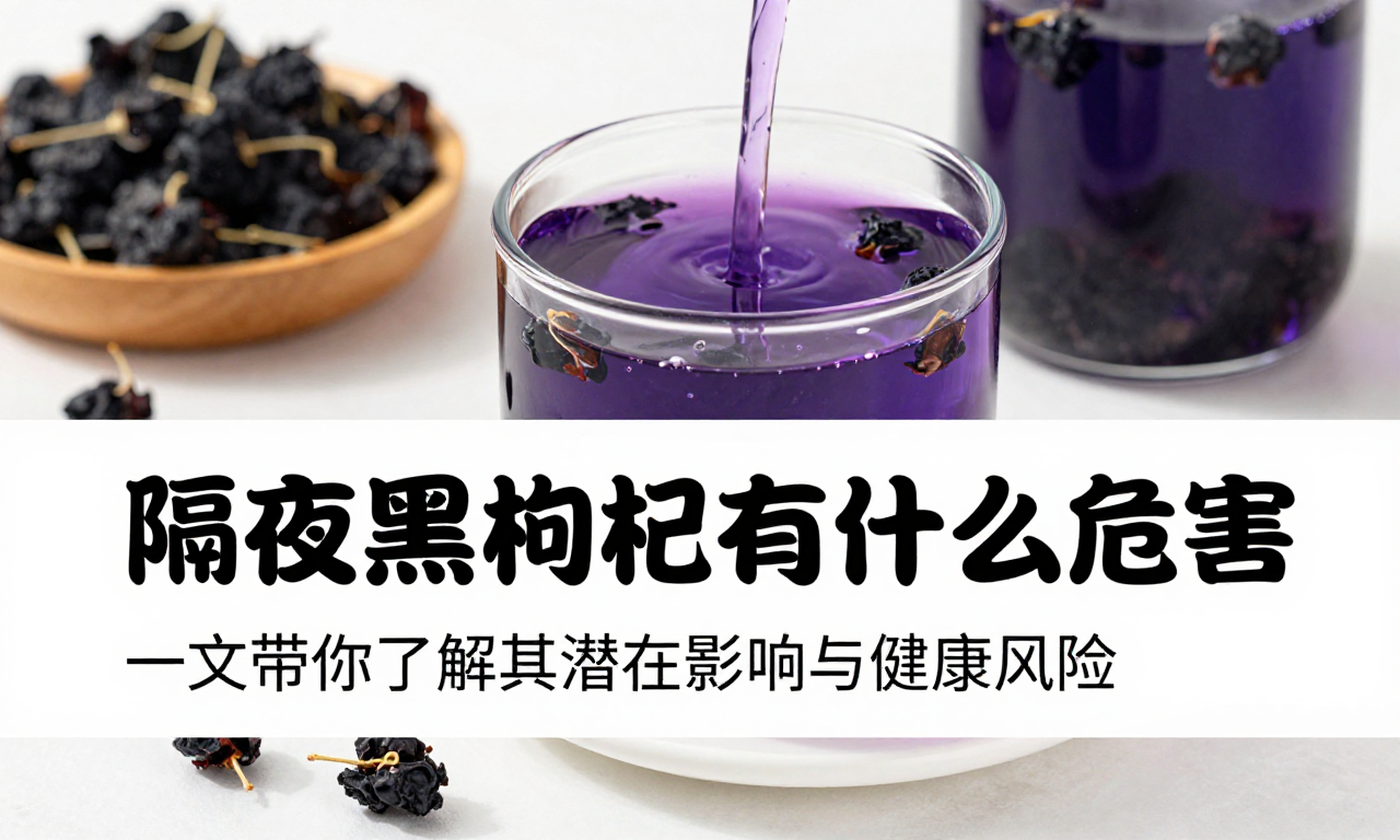 隔夜黑枸杞水有什么危害 一文带你了解其潜在影响与健康风险