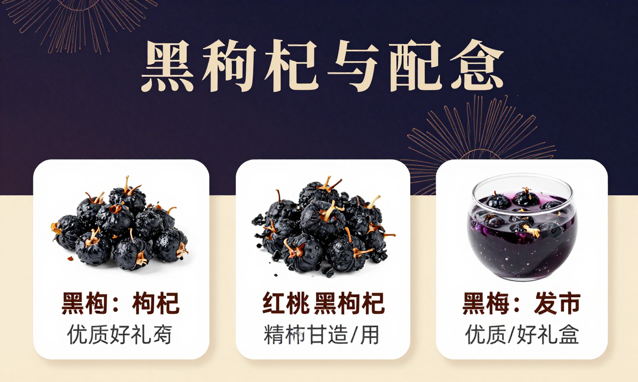 黑枸杞礼盒品质辨别 实用科普教你轻松选到优质好礼盒