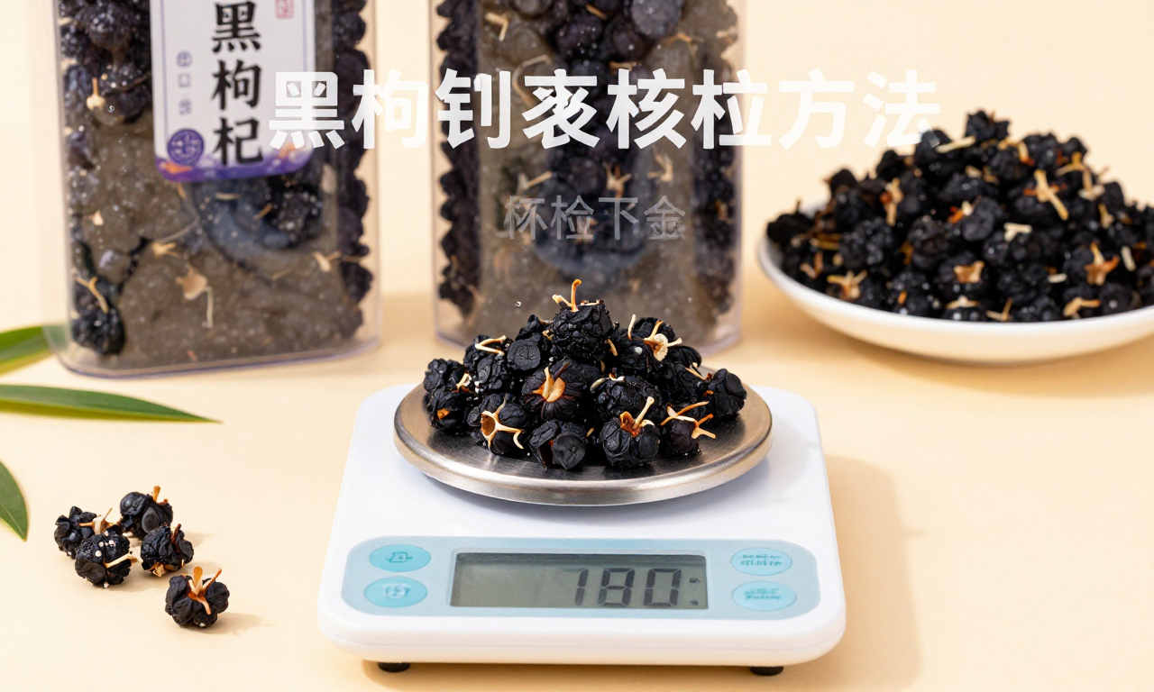 黑枸杞称重核验方法 助力消费者辨别优质黑枸杞干货品质