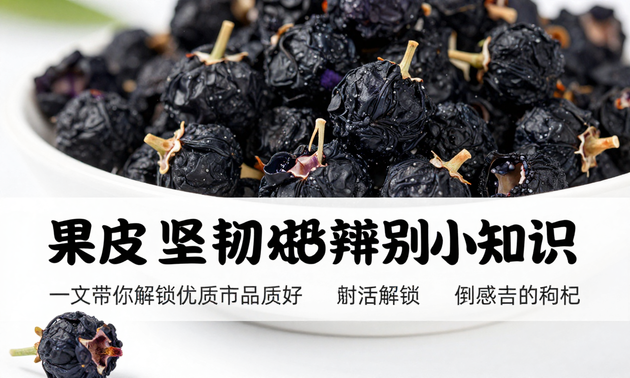 果皮坚韧黑枸杞品质好 一文带你解锁优质黑枸杞的辨别小知识