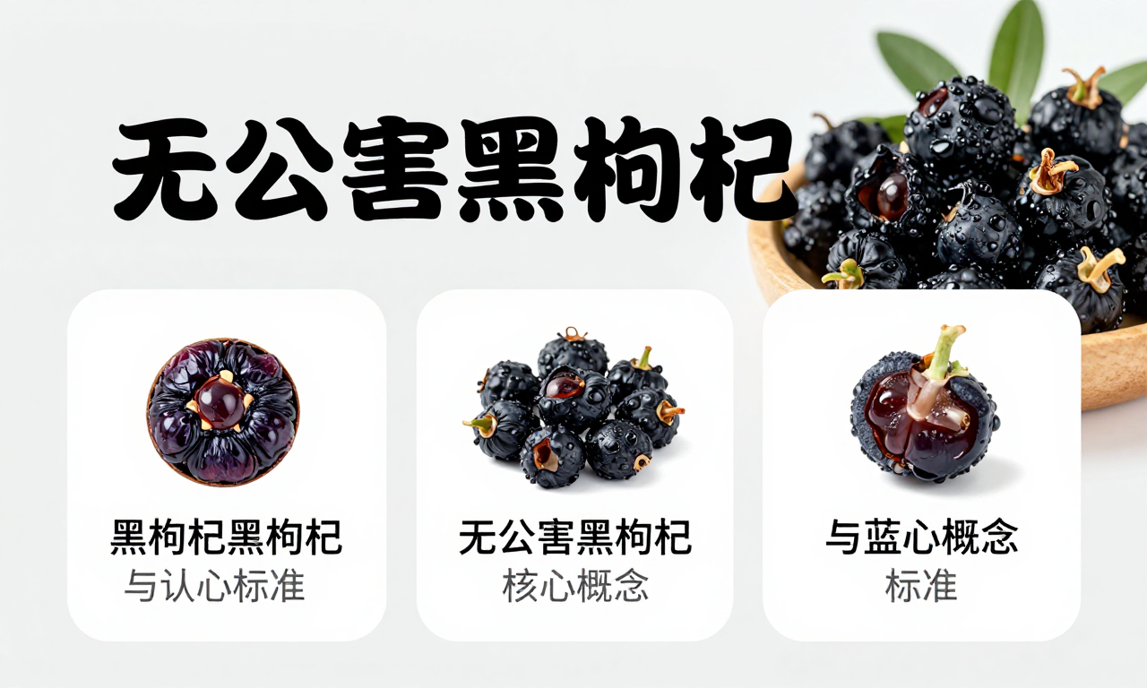 无公害黑枸杞定义 一文带你厘清无公害黑枸杞的核心概念与认定标准
