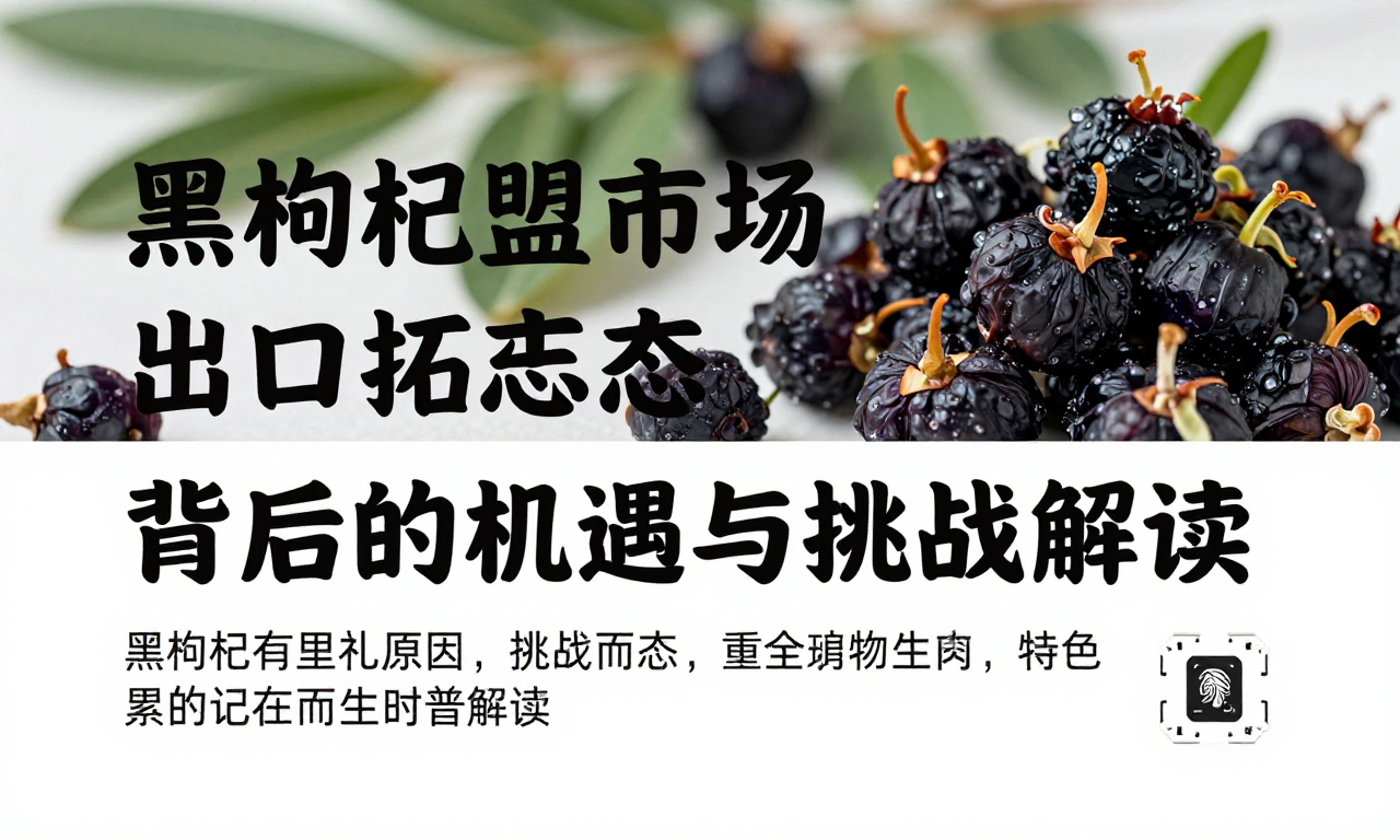 黑枸杞东盟市场出口拓展动态：背后的机遇与挑战科普解读