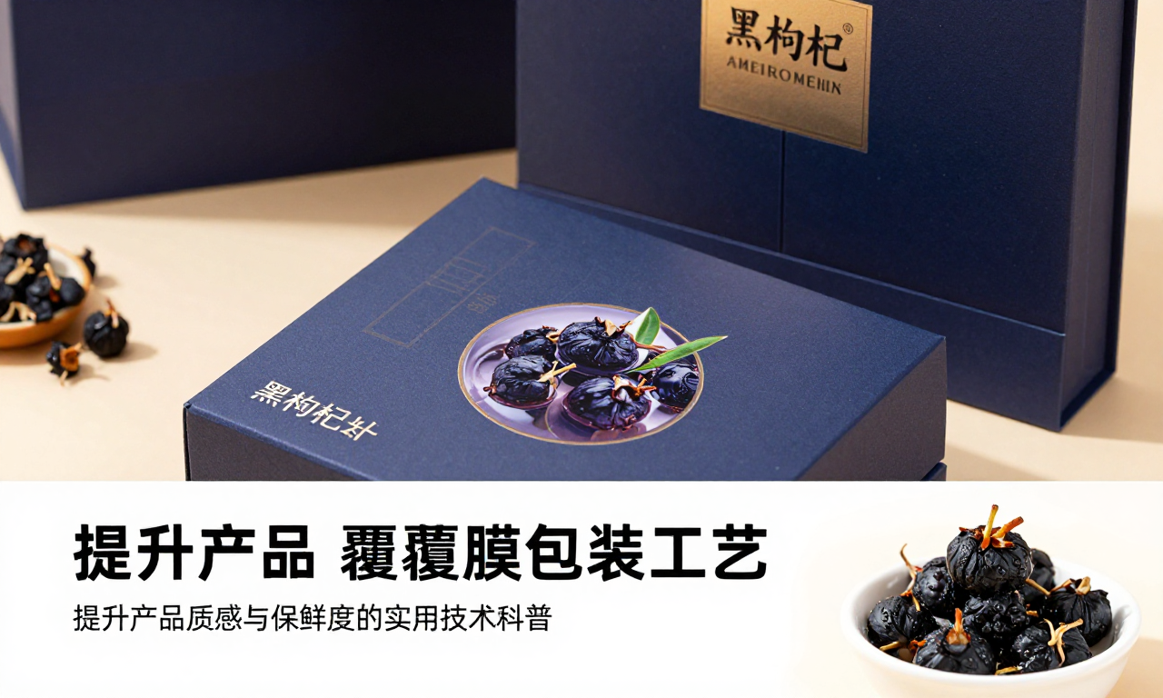 黑枸杞礼盒覆膜包装工艺：提升产品质感与保鲜度的实用技术科普