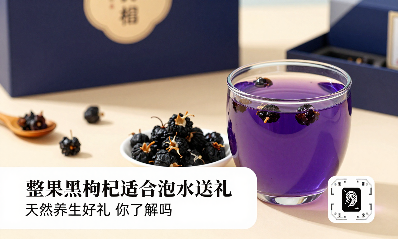整果黑枸杞适合泡水送礼 这份天然养生好礼的科普知识你了解吗