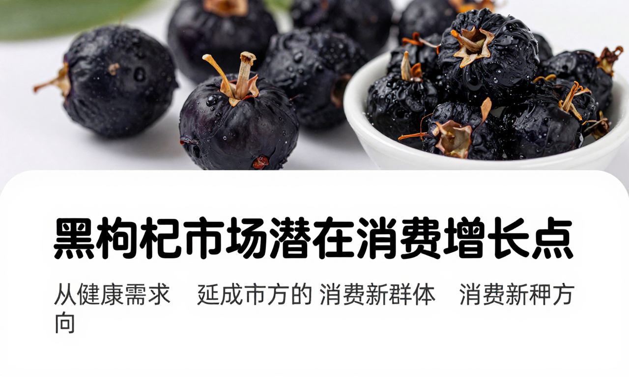 黑枸杞市场潜在消费增长点：从健康需求延伸的消费新方向科普