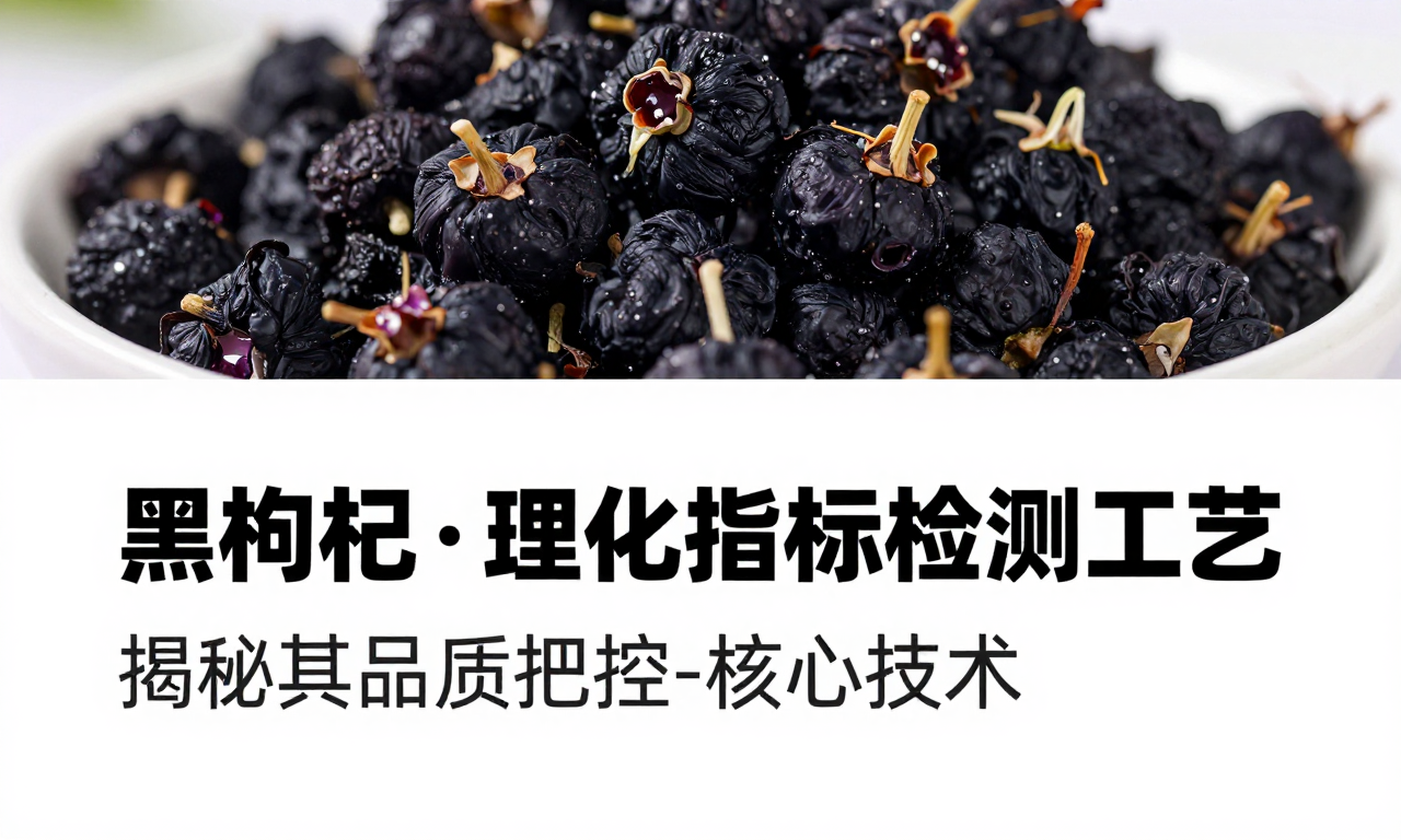 黑枸杞原料理化指标检测工艺 揭秘其品质把控的核心技术