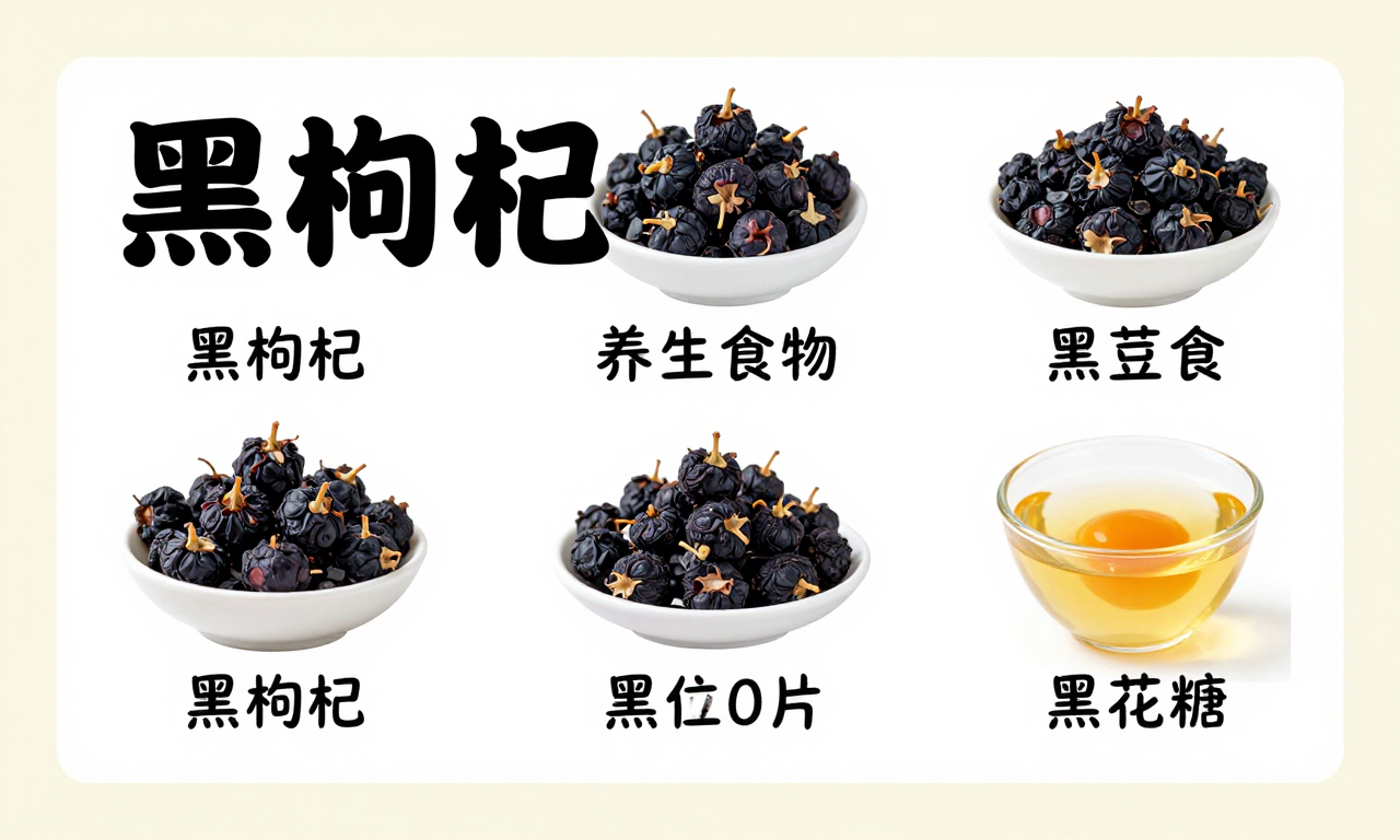 黑枸杞适合搭配哪些养生食材 这份科普带你解锁养生新组合