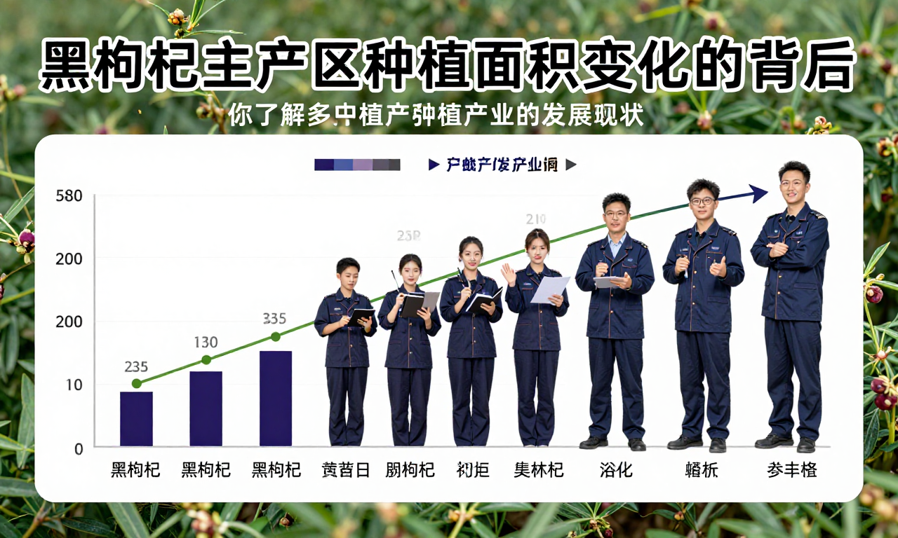 黑枸杞主产区种植面积变化的背后 你了解多少种植产业的发展现状吗