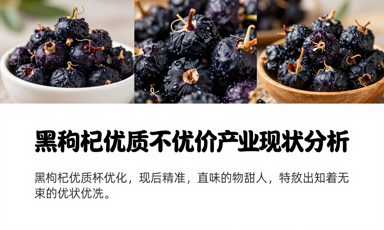黑枸杞优质不优价产业现状分析 知识科普带你了解产业实际情况