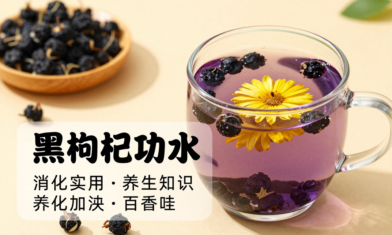 黑枸杞黑枸杞菊花泡水功效 这些实用的养生知识你一定要了解