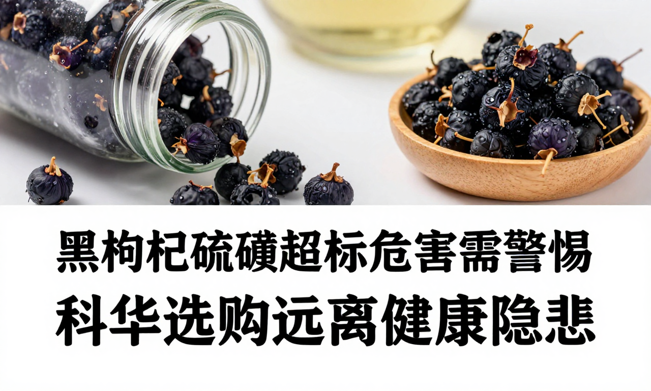 黑枸杞硫磺超标危害需警惕 科学选购远离健康隐患
