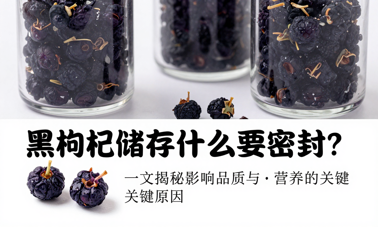 黑枸杞储存为什么要密封？一文揭秘影响品质与营养的关键原因