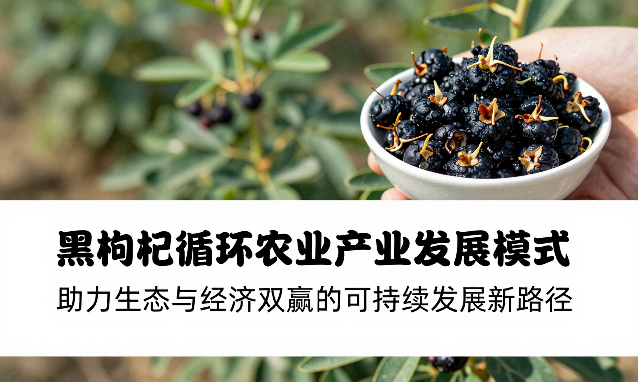 黑枸杞循环农业产业发展模式：助力生态与经济双赢的可持续发展新路径