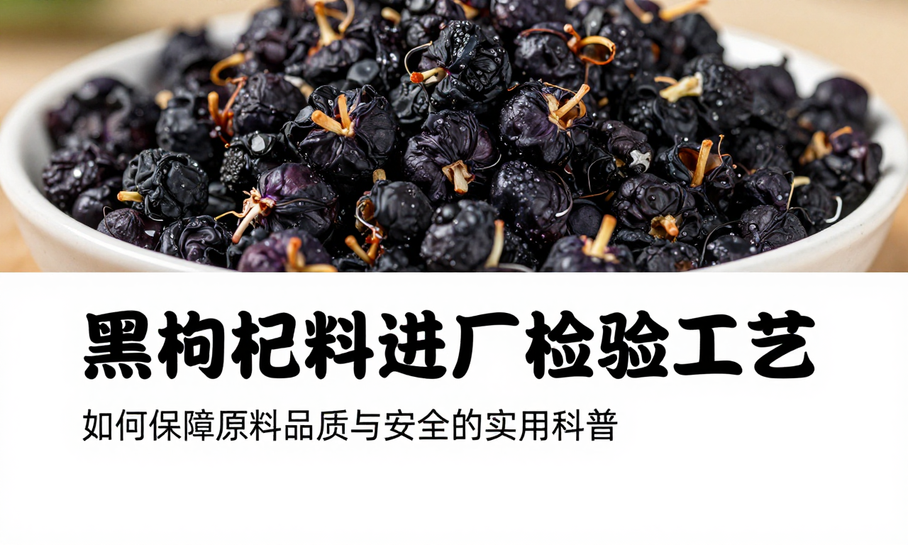 黑枸杞原料进厂检验工艺：如何保障原料品质与安全的实用科普