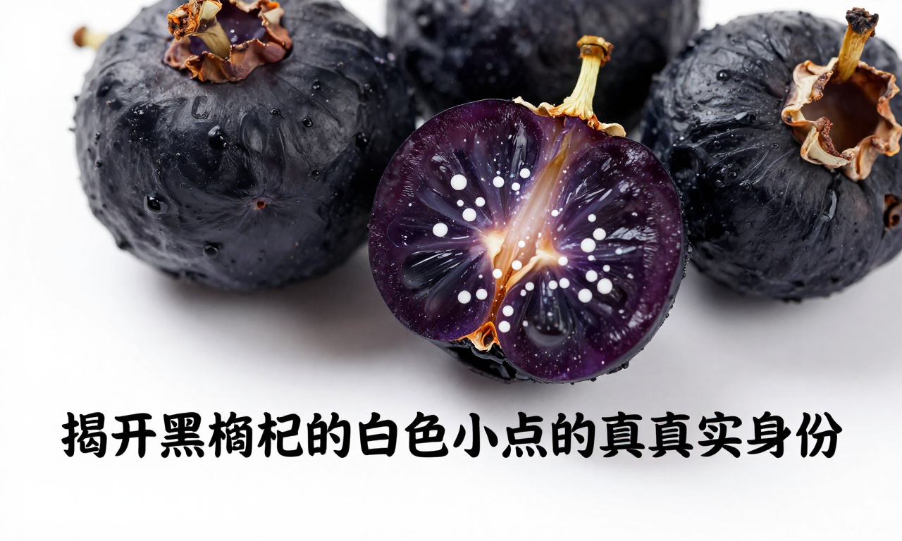黑枸杞里面的白点点是什么 知识科普：揭开黑枸杞果肉里白色小点的真实身份