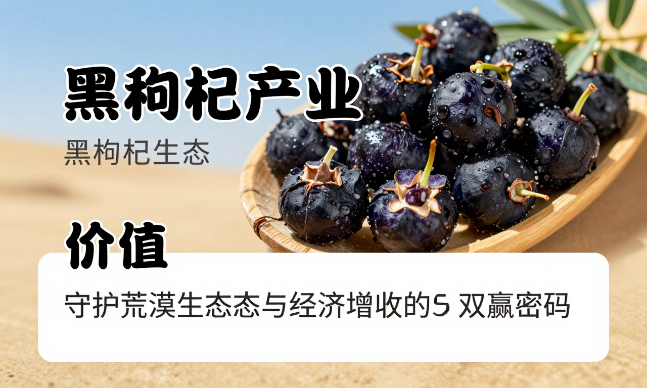 黑枸杞产业生态价值：守护荒漠生态与经济增收的双赢密码