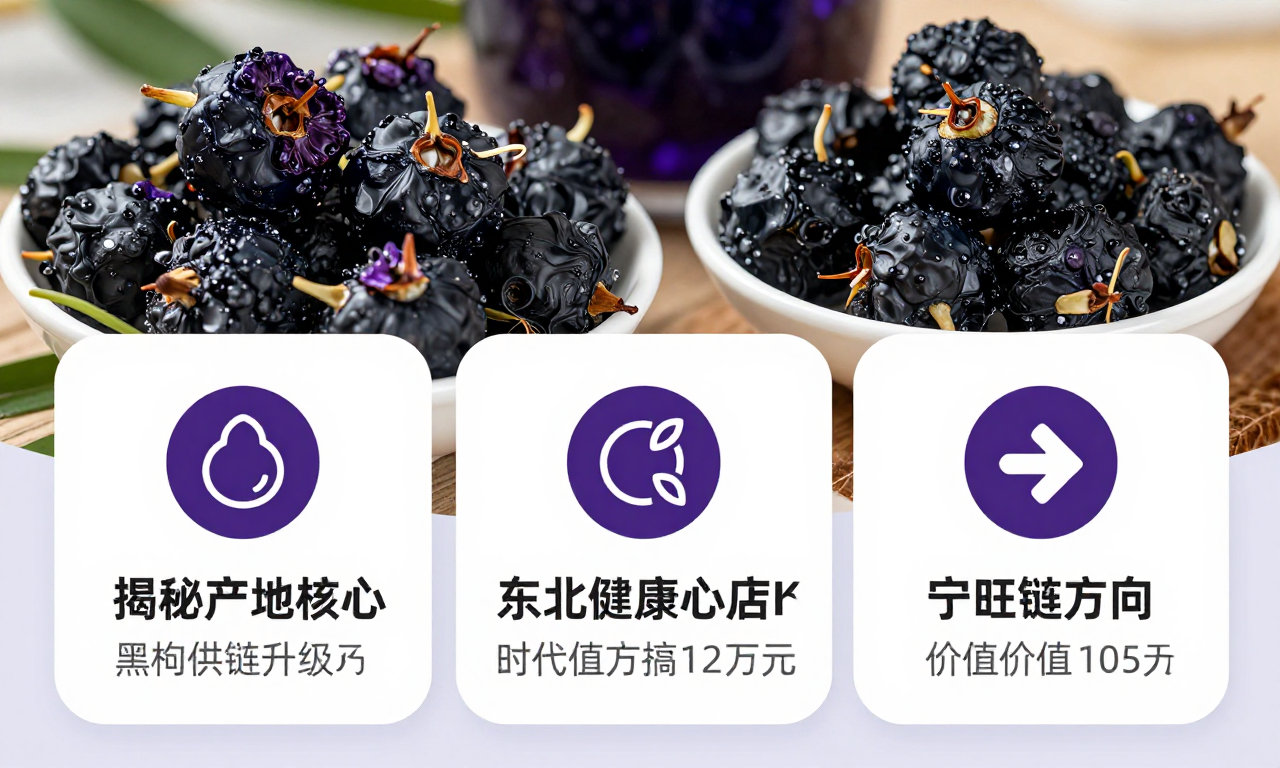 宁旺春黑枸杞产地供应链升级资讯：揭秘产地供应链升级的核心价值与实践方向