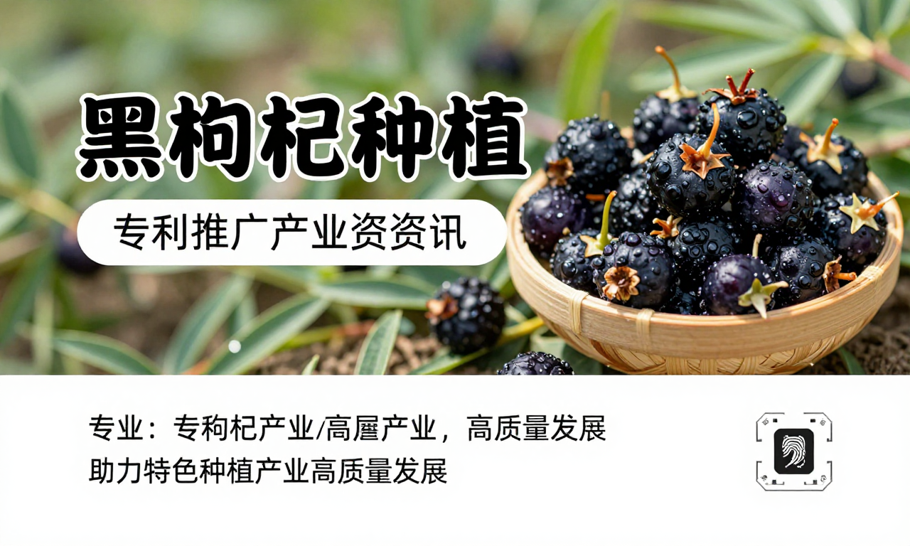 黑枸杞种植专利推广产业资讯：助力特色种植产业高质量发展科普