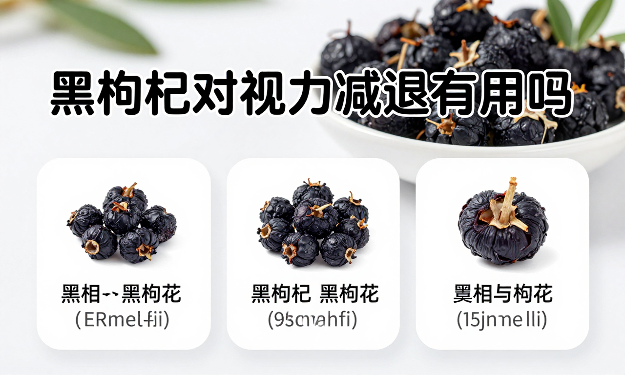 黑枸杞对视力减退有用吗 这份科普带你了解真相
