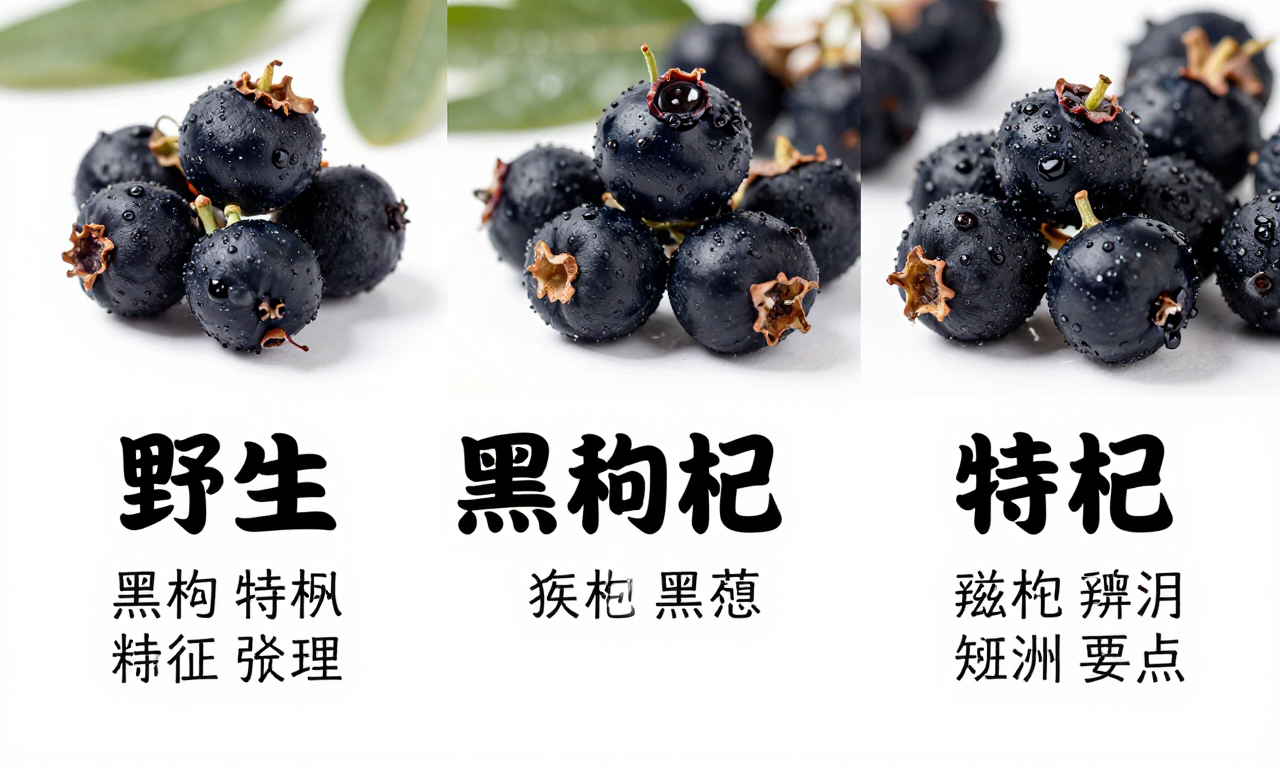 野生黑枸杞特征特点科普 带你了解其独特价值与辨识要点