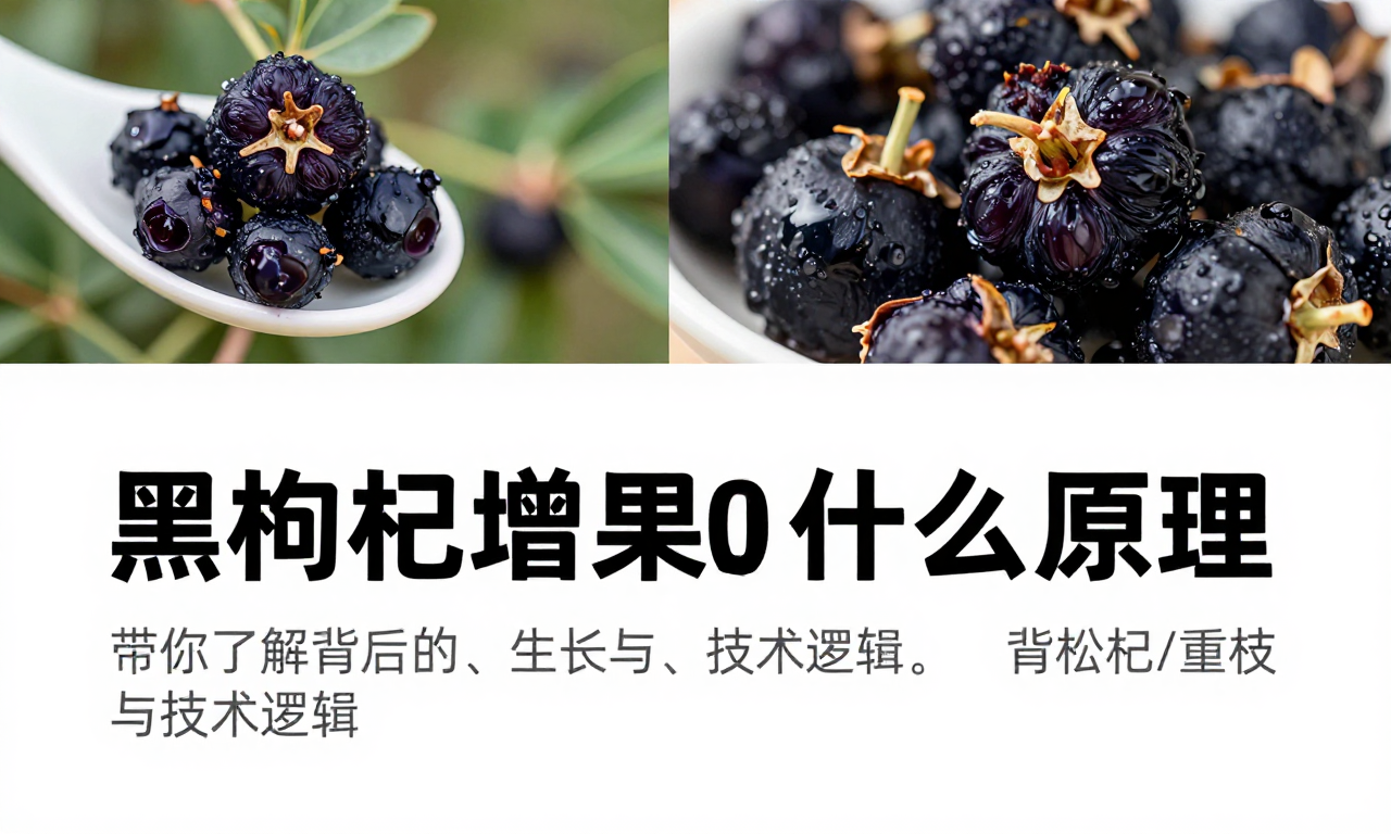 黑枸杞增重果是什么原理 带你了解背后的生长与技术逻辑