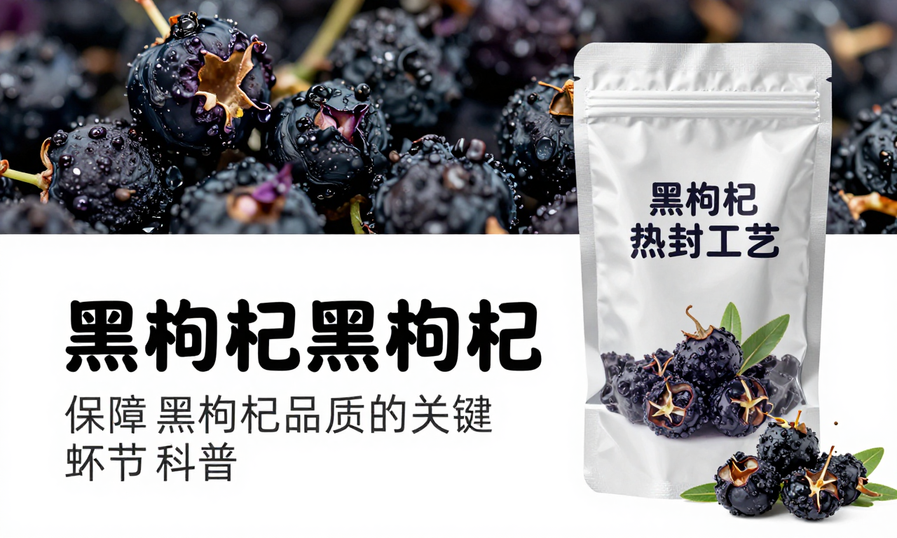 黑枸杞加工铝箔袋热封工艺：保障黑枸杞品质的关键环节科普
