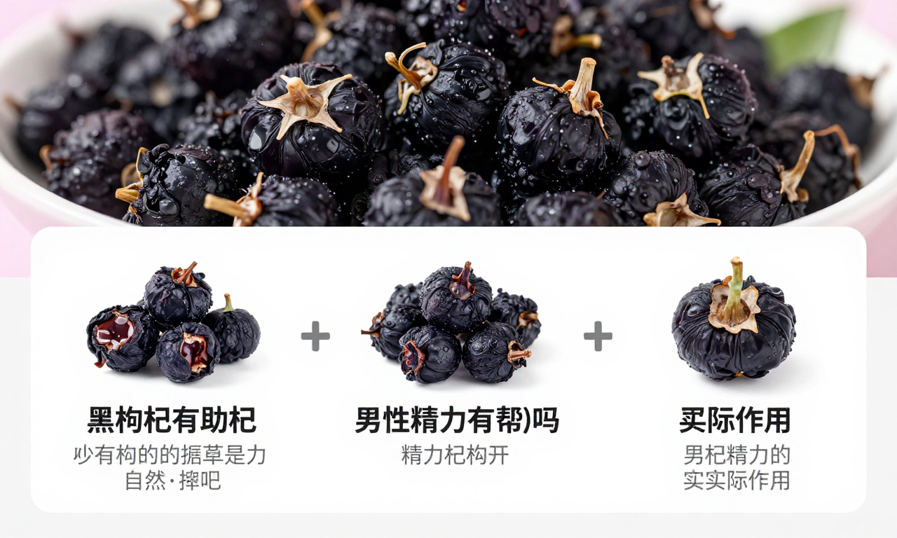 黑枸杞对男性精力有帮助吗 科学解析其对男性精力的实际作用