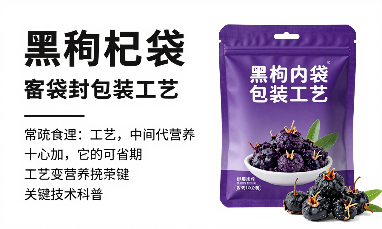 黑枸杞内袋密封包装工艺：守护营养的关键技术科普