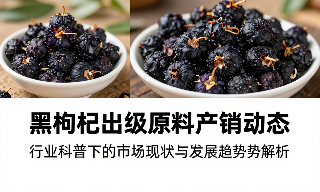 黑枸杞出口级原料产销动态：行业科普下的市场现状与发展趋势解析