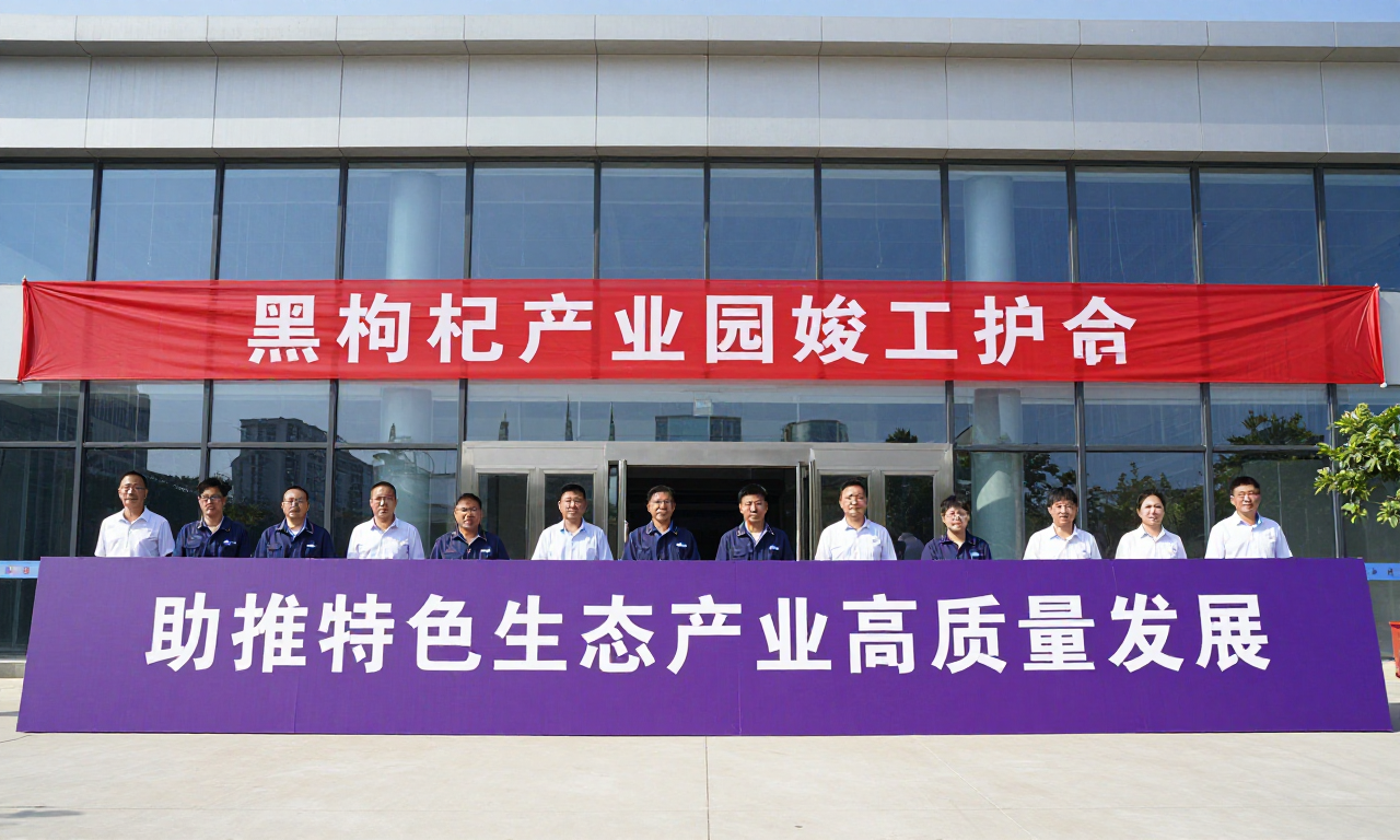 黑枸杞产业园竣工投产产业消息发布 助推特色生态产业高质量发展