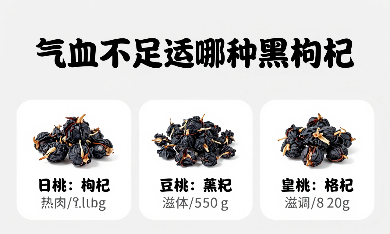 气血不足适合哪种黑枸杞 这份知识科普带你选对滋补好物