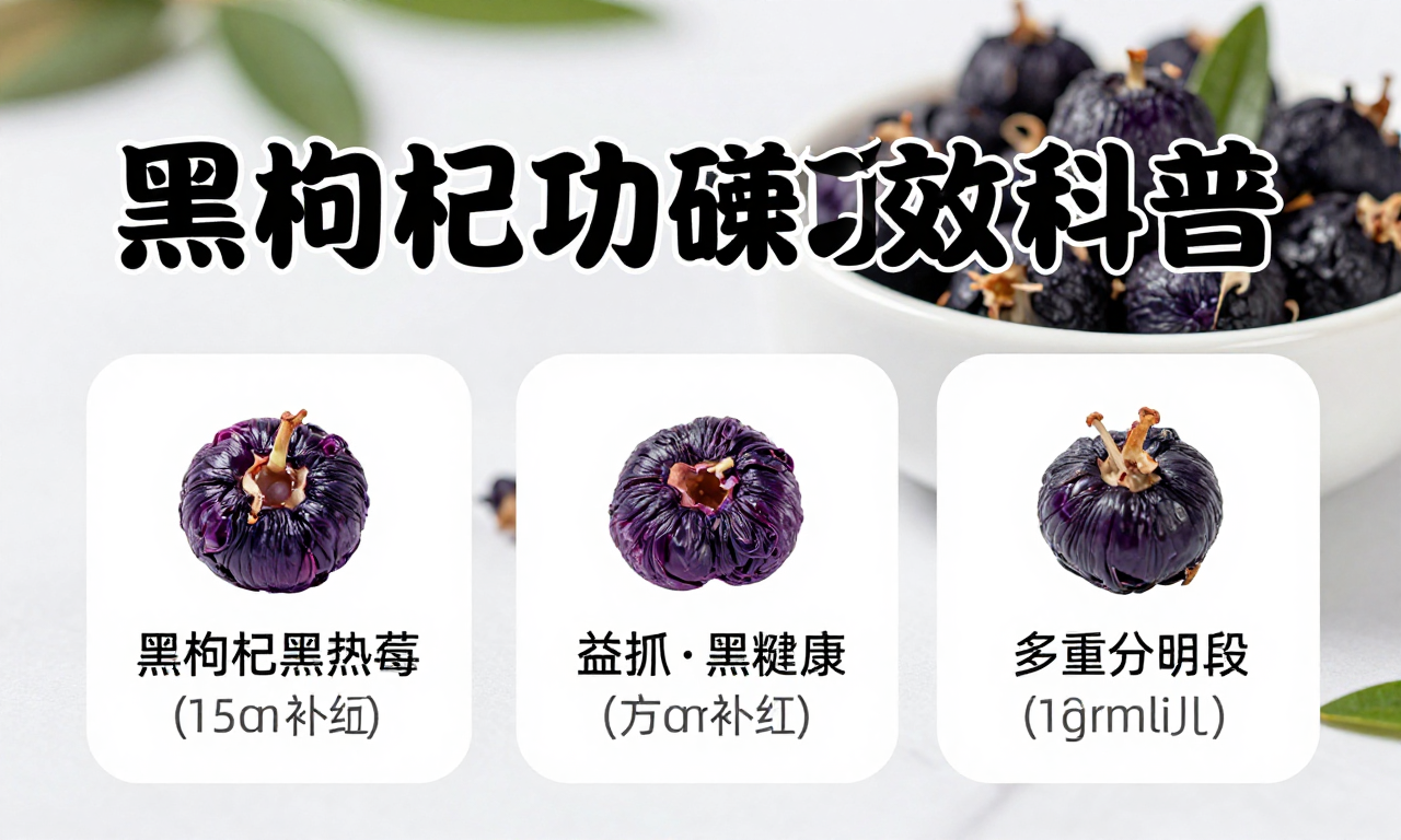 黑枸杞甜菜碱功效科普 带你了解它对人体健康的多重益处