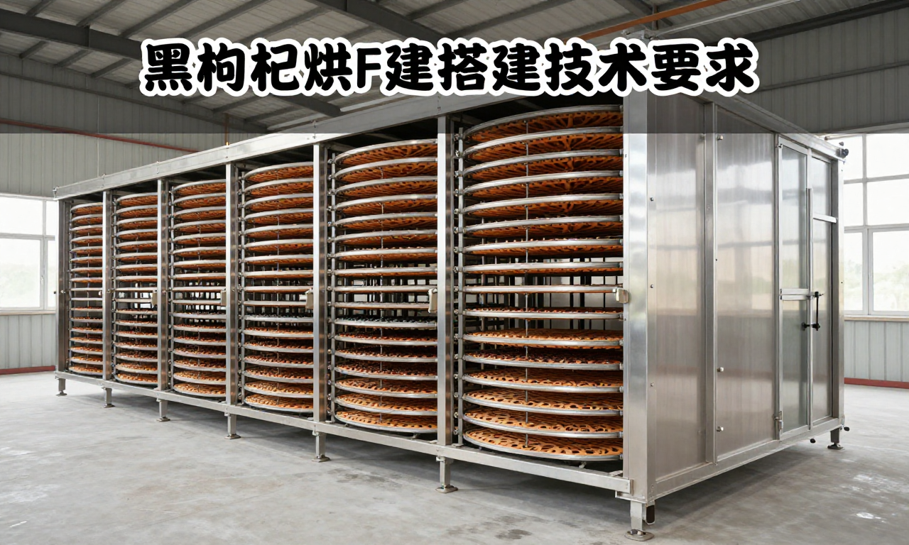 黑枸杞烘干房搭建技术要求 干货科普助力规范搭建优质烘干设施