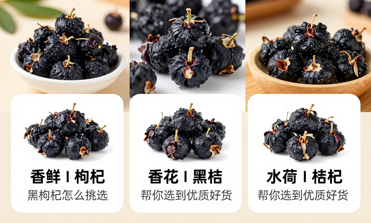 头茬宁旺春黑枸杞怎么挑选 实用科普指南帮你选到优质好货