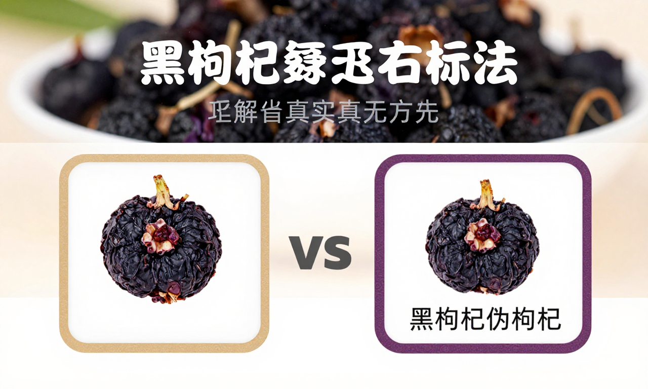 黑枸杞防伪标签辨别实用方法 教你轻松辨认真假优质黑枸杞