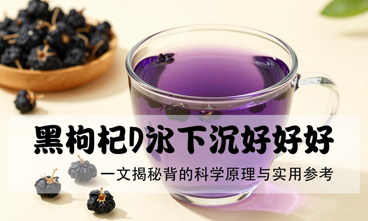 黑枸杞泡水下沉好不好？一文揭秘背后的科学原理与实用参考