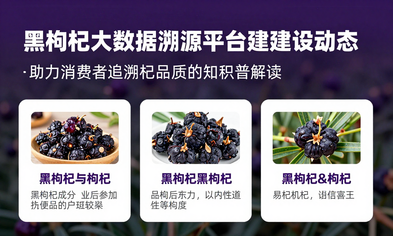 黑枸杞大数据溯源平台建设动态：助力消费者追溯枸杞品质的知识科普解读