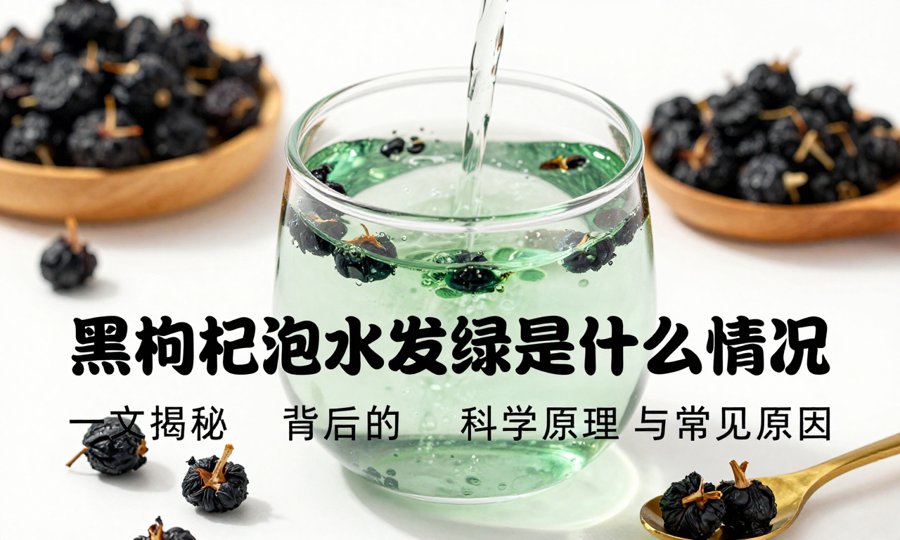 黑枸杞泡水发绿是什么情况 一文揭秘背后的科学原理与常见原因