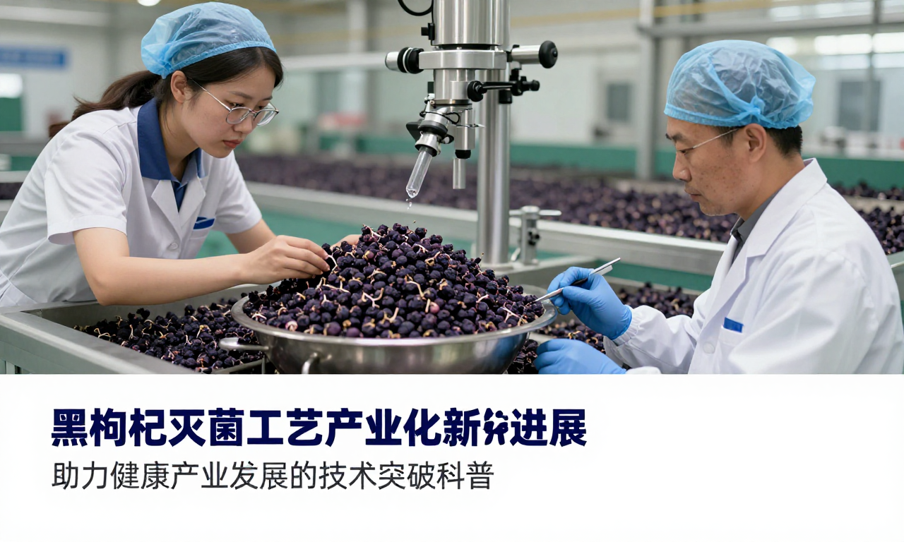 黑枸杞灭菌工艺产业化新进展 助力健康产业发展的技术突破科普