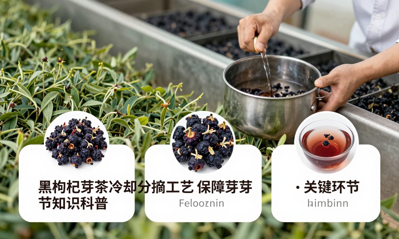 黑枸杞芽茶冷却分拣工艺 保障芽茶品质的关键环节知识科普