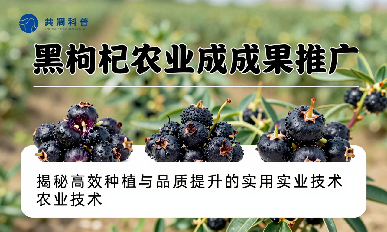 黑枸杞农业科技成果推广新闻科普：揭秘高效种植与品质提升的实用农业技术