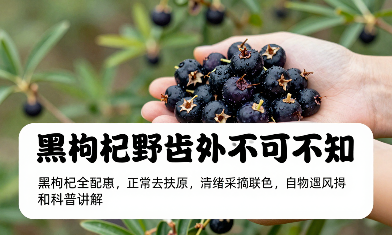 黑枸杞野外采摘风险：这些安全隐患你不可不知的科普讲解
