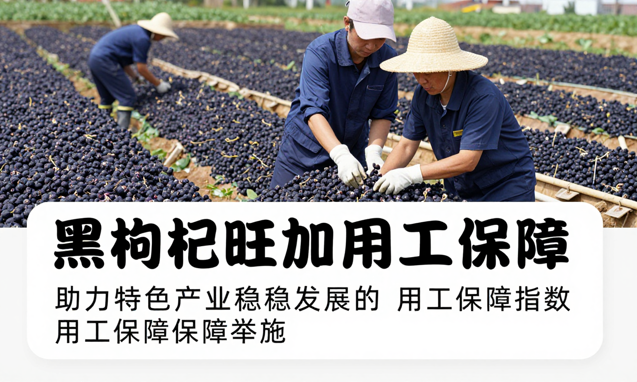 黑枸杞旺季加工用工保障新闻：助力特色产业稳定发展的用工保障举措科普