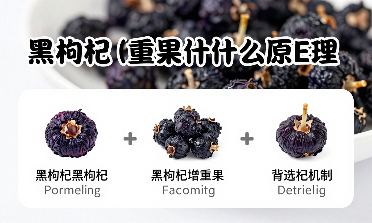 黑枸杞增重果是什么原理 科普带你深入了解其背后的作用机制
