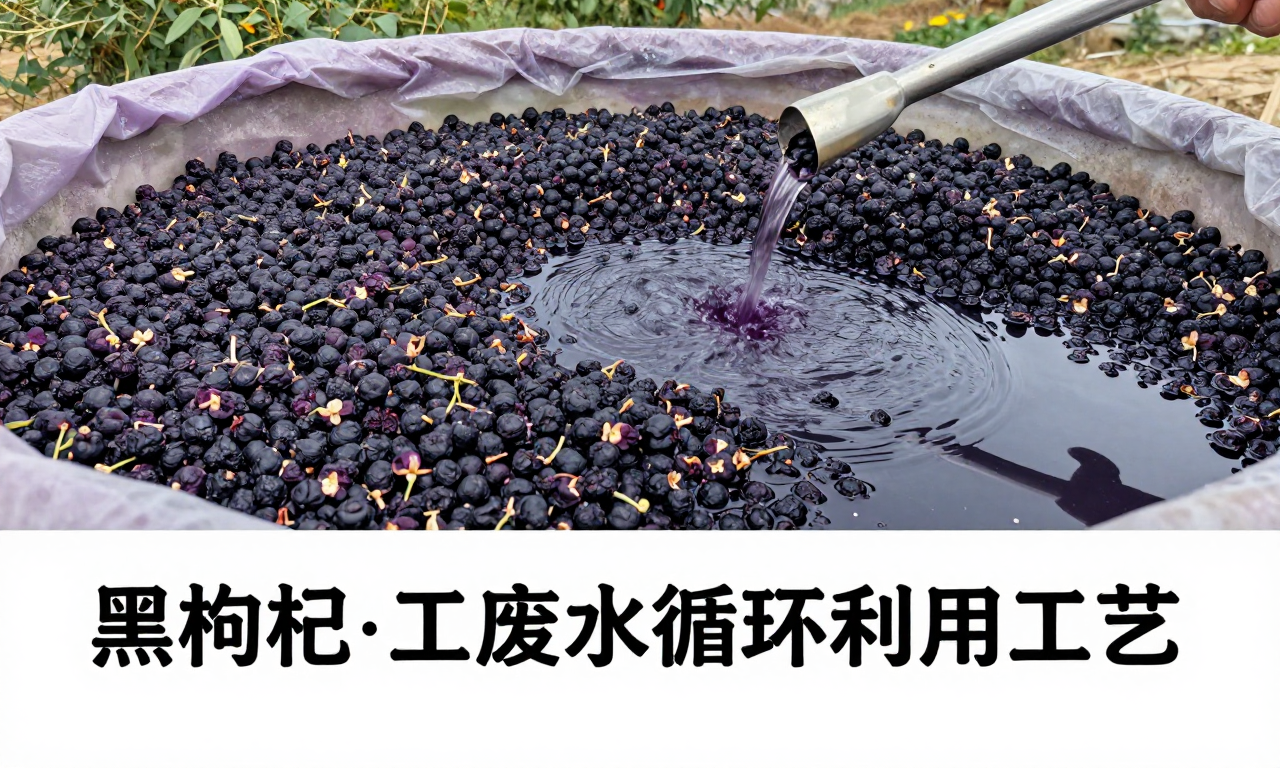 黑枸杞加工废水循环利用工艺助力生态环保与资源高效利用科普